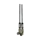 Lot of 2 - SHURE WA380B HALF WAVE ANTENNA  185-200MHZ