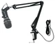 Rockville A-STREAM Streaming USB Recording Microphone + Audio Technica Boom Arm