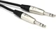 Hosa HSS-020 Pro Balanced Interconnect, REAN 1/4 in TRS to Same, 20 ft