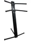 Harmony Audio HA-KEYSTAND Pro 2-Tier Column Keyboard Stand 5/8" Mic Mount New