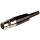 SHURE WA330 TA4F Connector 4-Pin Female Mini XLR Plug fit Body pack transmitter