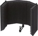 Tascam TM-AR1 Microphone Reflection Filter 2385 cubic inches, Black