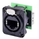 Neutrik NE8FDP-B etherCON pass-through panel connector