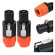 Speakon Connector Compatible Neutrik 4 Pole Home Audio Cable Adapter NL4FC NL2FC