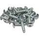 RackGold&reg; 10-32 Zinc Rack Screws 25 Pack - 10-32, Oxide with Wax Finish 