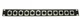 PROCRAFT AFP1UFT-12X-BK 1U 12CH Feed-Thru Rack Panel - Configurable w/ 4 Options