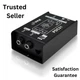 Pyle PDC21 Premium Direct Injection Audio Box, 1/4" Connector, Black