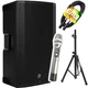 Mackie Thump12A 1300W 12? Active/Powered Loudspeaker + Microphone, Stand, XLR