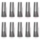 10pcs Replacement Cross Fader Knob Cap For Pioneer DJM-900NXS2 900SRT (Black)