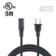 PwrON 5ft UL AC Power Cord Cable for Yamaha CVP-96 CVP-700 PRO76 Clavinova Piano