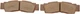 DP Brakes Standard Sintered Metal Brake Pads for 2017-2018 Yamaha YXZ1000R SS