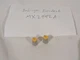 Set Of (2) Orange Knobs For Behringer MX2442A Eurodesk Mixer & Others