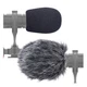 SUNMON Furry Windscreen Muff, Mic Pop Filter/Foam Wind Cover fits Rode VideoM...