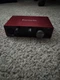 Focusrite Scarlett Solo 3rd Gen audio interface with Audio Technica AT2040