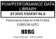 KORG EXB-PCM02 Studio Essentials Factory Preload Disk Triton EXB PCM-02FD