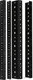 Gator GRW-RACKRAIL-12U + Gator GRW-RACKRAIL-06U Value Bundle