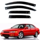 KPY Rain Guards Window Visors 1994-1997 Honda Accord Sedan 4 Piece (Out-Channel)