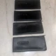 4 Shure Wireless Microphone  Bag Zipper Pouch Case (Black Leather)