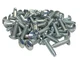 RackGold&reg; 10-32 Zinc Rack Screws - 50 Pack RoHS Compliant USA Made G1032-SZN-T50