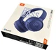 JBL Tune 510BT Wireless Bluetooth On-Ear Headphones Pure Bass Sound Blue NEW NIB
