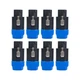 8 pcs NL8FC 8 Pole Locking High-Load Speakon Connector Replacement for Neutrik