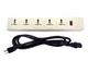 1pc Portable Universal Extension Cord WES4 5 Receptacle 13A 220V RoHS Wonpro *