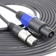HBU 30 Feet Pack of 1 SpeakOn to XLR Female Cable - 1pc 30FT Microphone Audio...