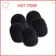 OnStage On-Stage ASWS58B5 Black Microphone Windscreens, 5 Pack