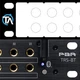 Single - Blank Patch Bay Labels Compatible with Black Lion PBR TRS-BT