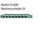 Radial ProD8 8-Channel Rackmount DI PRO D8 Pro-D8 - Mint Rackmountable Di-In Box