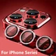 HD Lens Camera Protector Tempered Glass For iPhone 14 Pro max 13 Pro 12 Mini 15