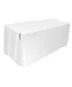 Ultimate Support DJ Wedding Banquet Trade Show Event WHITE Table Cover 8FT + Bag