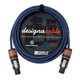 Van Damme Blue Speakon to Speakon Loud Speaker Cable Wire. 2 Pole Neutrik NL2FX