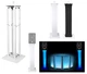 (1) Rockville White Adjustable Totem Speaker Stand For Behringer B315A