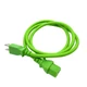 4Ft Power Cord GRN for BEHRINGER EUROPOWER PMP4000 PMP6000 MIXER
