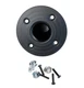 PENN ELCOM M1551 Recessed Steel Speaker Stand Cup for 1-3/8" Pole