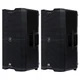 2x Mackie SRM212 V-Class 12&rdquo; Powered Speaker Active Monitor w/Bluetooth Pair