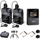 comica Wireless Lavalier Microphone, BoomX-D2 2.4G Compact Wireless Lapel Mic...