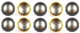 10 PCS 99.2mm Replacement Diaphragm for JBL 2445 2445J 2440J 2441J 16 ohm