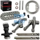 Camshaft Rocker Arms & Cam Gear Sprocket Kit for Honda Sportrax 300 TRX300EX 2x4