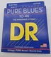 DR Electric 10-46 Guitar Strings Pure Blues Vintage PHR-10 PureNickel/Round Core