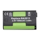 1600mAh Rechargeable Battery Pack for Sennheiser BA2015 / BA 2015
