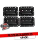 Flush Speaker Cabinet Handles for DJ PA Rack Road Case (Set of 4) by GRIFFIN