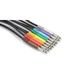 Hosa TTS-890 Balanced Patch Cables, TT TRS to Same, 3 ft