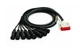 Mogami Gold DB25-XLRM-05 Analog Recorder Interface Cable, 8 Channel, DB25 to ...