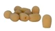 On-Stage ASWS20N10 Foam Windscreen for Headset Microphones, 10 Pack, Tan