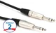 Hosa HSS-001.5 Pro Balanced Interconnect Cable - REAN 1/4-inch TRS Male to REAN