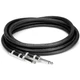 Hosa Technology SKJ-600 Series 1/4" TS Male to 1/4" TS Male Speaker Cable, 20'