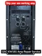 QSC REPAIR SERVICE  KS112  &mdash; SIGNAL LIGHT ON PROBLEM