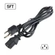 5ft AC Power Cord For Turbosound iNSPIRE iP1000 iP2000 iP500 V2 Column PA System
